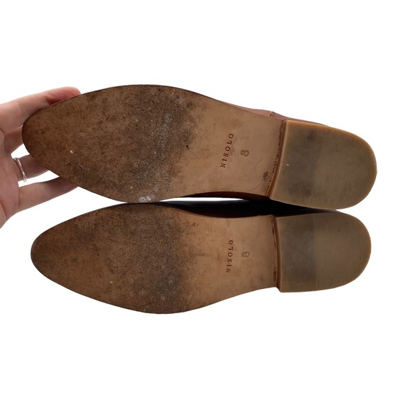 Nisolo Boot Everyday Chelsea All Leather Brandy Brown Ankle Pull On Size 8 - Picture 10 of 13